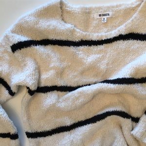 Cozy striped sweater